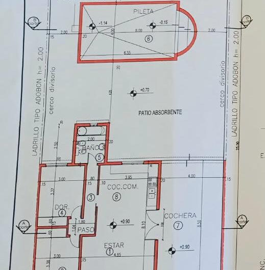 Casa con pileta en Toay s Saavedra 1432
